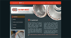 Desktop Screenshot of olympmost.cz